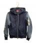 DIESEL（ディーゼル）の古着「ジップパーカー」｜ネイビー