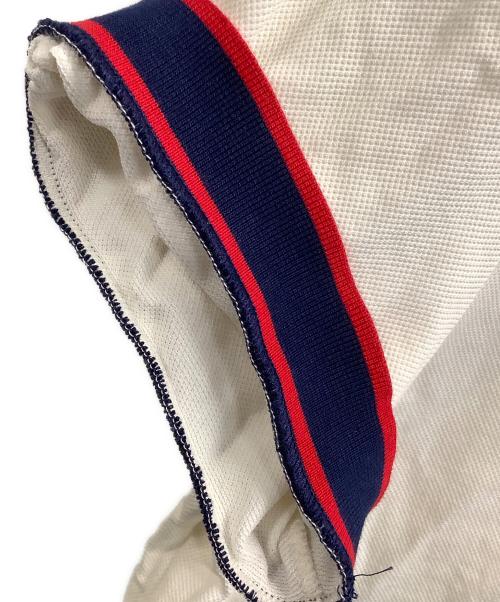 GUCCI（グッチ）GUCCI (グッチ) ポロシャツ アイボリー×ネイビー サイズ:XXLの古着・服飾アイテム