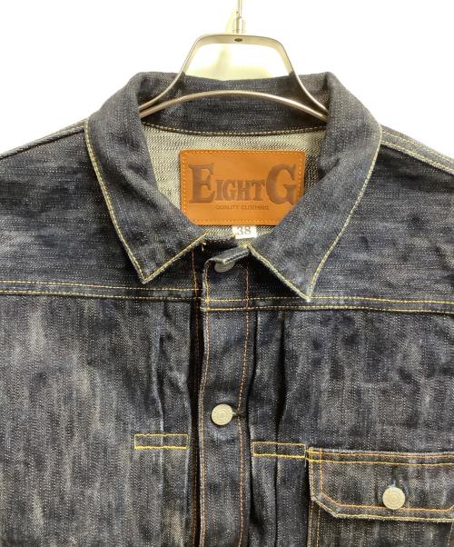 EIGHT G（エイトジー）EIGHT G (エイトジー) デニムジャケット インディゴ サイズ:38の古着・服飾アイテム