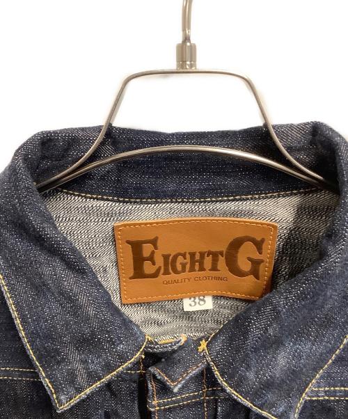 EIGHT G（エイトジー）EIGHT G (エイトジー) デニムジャケット インディゴ サイズ:38の古着・服飾アイテム