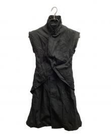 COMME des GARCONS COMME des GARCONS（コムデギャルソン コムデギャルソン）の古着「半袖ワンピース」｜ブラック