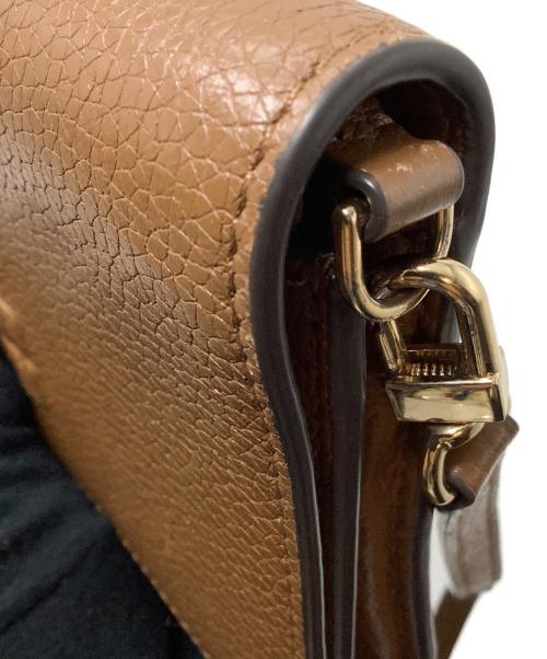 TORY BURCH（トリーバーチ）TORY BURCH (トリーバーチ) ショルダーポーチ ブラウンの古着・服飾アイテム