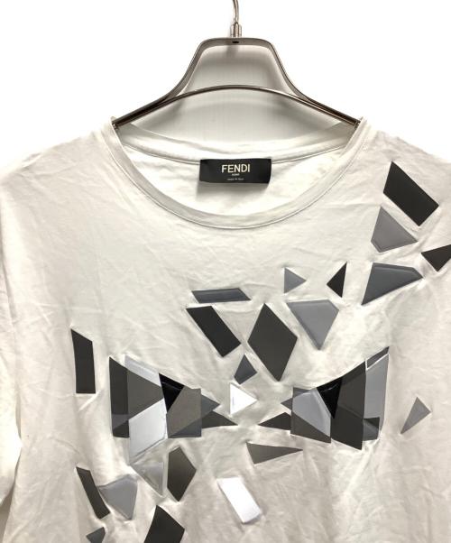 FENDI（フェンディ）FENDI (フェンディ) Tシャツ ホワイト サイズ:XXLの古着・服飾アイテム