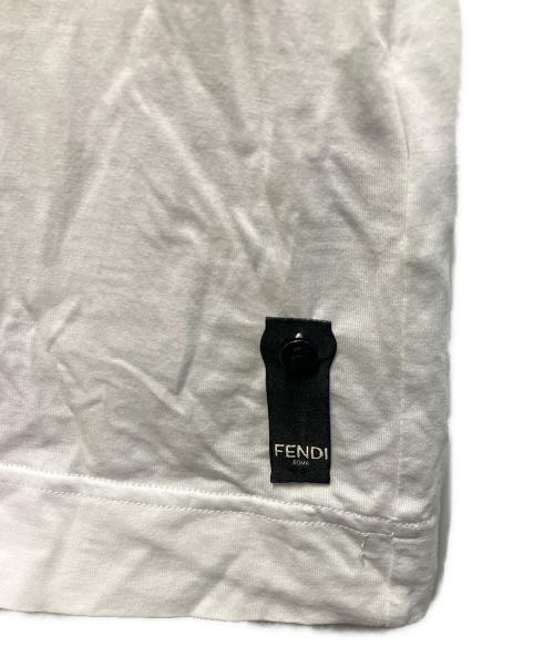 FENDI（フェンディ）FENDI (フェンディ) Tシャツ ホワイト サイズ:SIZE XXLの古着・服飾アイテム