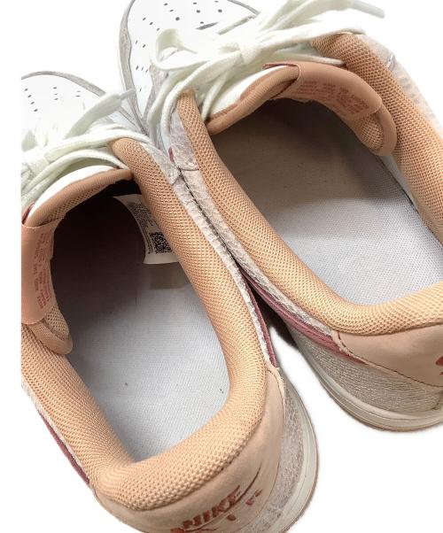NIKE（ナイキ）NIKE (ナイキ) スニーカー ホワイト×ピンク サイズ:27.5㎝の古着・服飾アイテム
