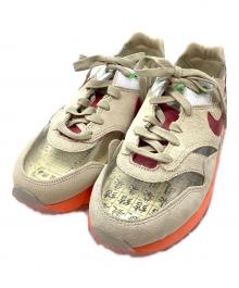 NIKE×CLOT（ナイキ×クロット）の古着「スニーカー」｜ベージュ×オレンジ