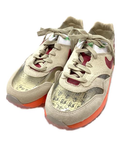 NIKE（ナイキ）NIKE (ナイキ) CLOT (クロット) スニーカー ベージュ×オレンジ サイズ:22㎝の古着・服飾アイテム