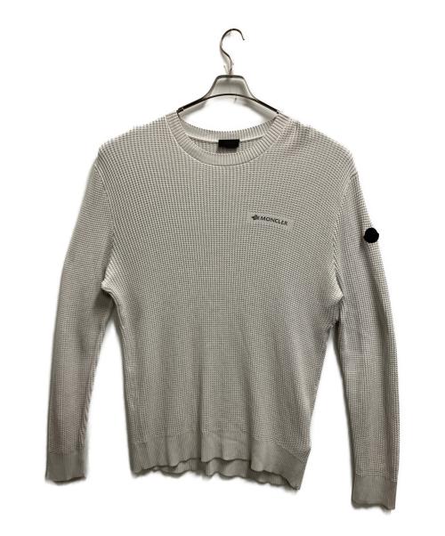 MONCLER（モンクレール）MONCLER (モンクレール) 長袖カットソー ライトグレー サイズ:XXLの古着・服飾アイテム