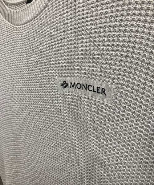 MONCLER（モンクレール）MONCLER (モンクレール) 長袖カットソー ライトグレー サイズ:XXLの古着・服飾アイテム