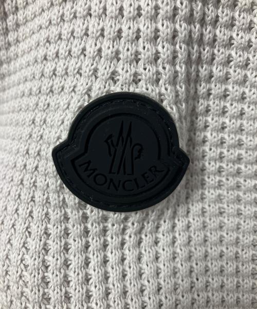 MONCLER（モンクレール）MONCLER (モンクレール) 長袖カットソー ライトグレー サイズ:XXLの古着・服飾アイテム