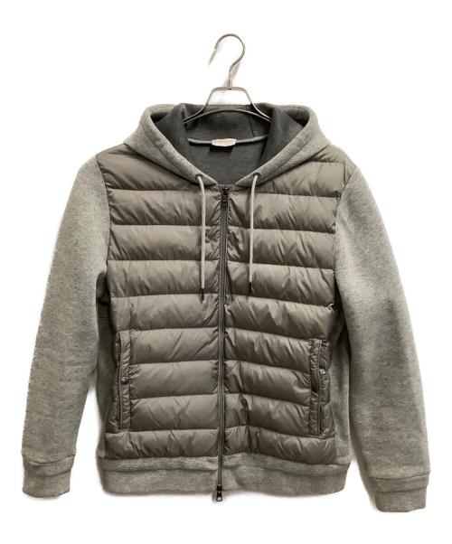 MONCLER（モンクレール）MONCLER (モンクレール) ダウンジャケット グレー サイズ:XLの古着・服飾アイテム