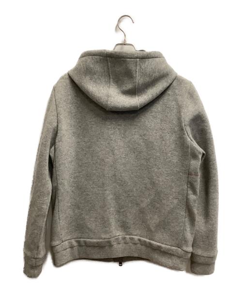 MONCLER（モンクレール）MONCLER (モンクレール) ダウンジャケット グレー サイズ:XLの古着・服飾アイテム