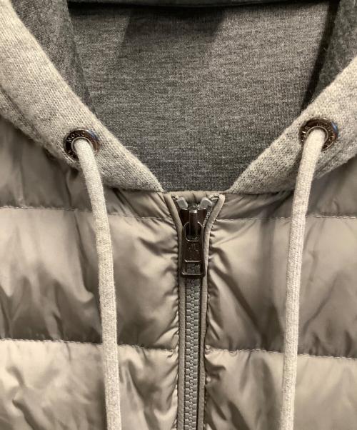 MONCLER（モンクレール）MONCLER (モンクレール) ダウンジャケット グレー サイズ:XLの古着・服飾アイテム