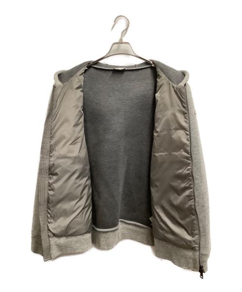 MONCLER（モンクレール）MONCLER (モンクレール) ダウンジャケット グレー サイズ:XLの古着・服飾アイテム