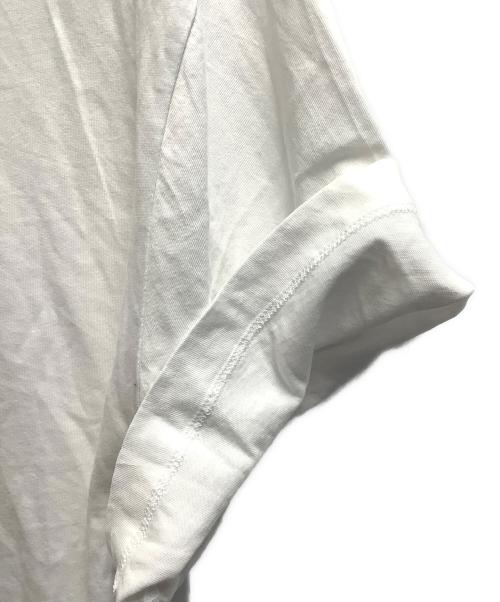 MONCLER（モンクレール）MONCLER (モンクレール) 半袖カットソー ホワイト サイズ:XLの古着・服飾アイテム