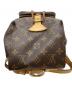 中古・古着 LOUIS VUITTON (ルイ ヴィトン) リュック ブラウン：75000円