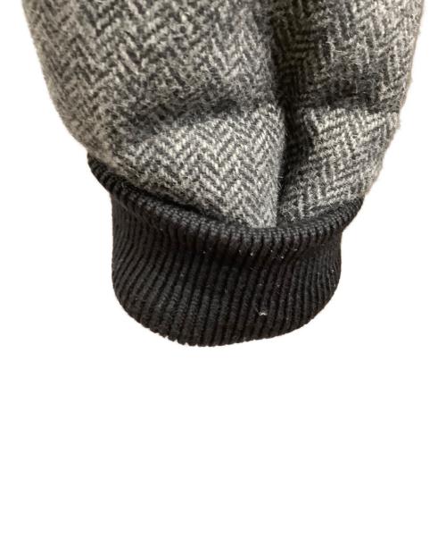 MONCLER（モンクレール）MONCLER (モンクレール) ダウンジャケット ブラック×グレー サイズ:SIZE 5の古着・服飾アイテム