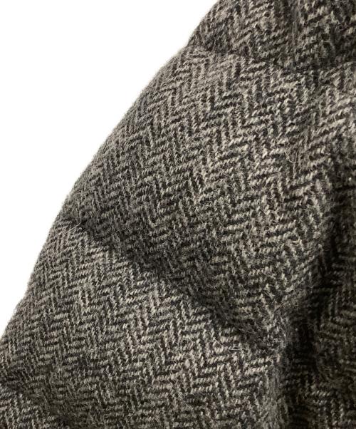 MONCLER（モンクレール）MONCLER (モンクレール) ダウンジャケット ブラック×グレー サイズ:SIZE 5の古着・服飾アイテム