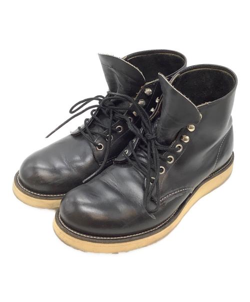 RED WING（レッドウィング）RED WING (レッドウィング) ブーツ ブラック サイズ:SIZE 26.5cmの古着・服飾アイテム