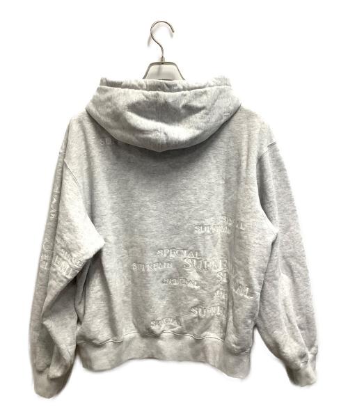 SUPREME（シュプリーム）SUPREME (シュプリーム) ジップパーカー ライトグレー サイズ:Mの古着・服飾アイテム