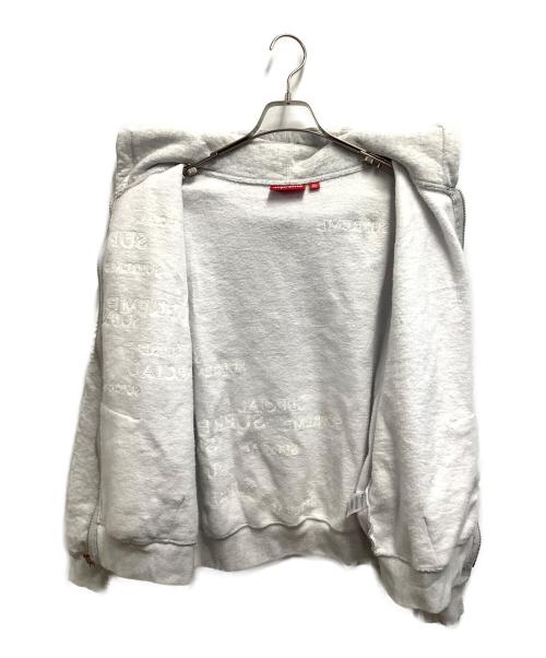 SUPREME（シュプリーム）SUPREME (シュプリーム) ジップパーカー ライトグレー サイズ:Mの古着・服飾アイテム