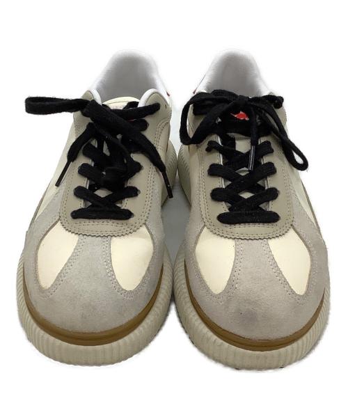 Onitsuka Tiger（オニツカタイガー）Onitsuka Tiger (オニツカタイガー) DELECITY ホワイト×レッド サイズ:SIZE 24.5cmの古着・服飾アイテム