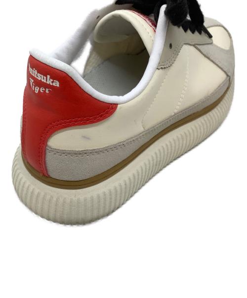 Onitsuka Tiger（オニツカタイガー）Onitsuka Tiger (オニツカタイガー) DELECITY ホワイト×レッド サイズ:SIZE 24.5cmの古着・服飾アイテム