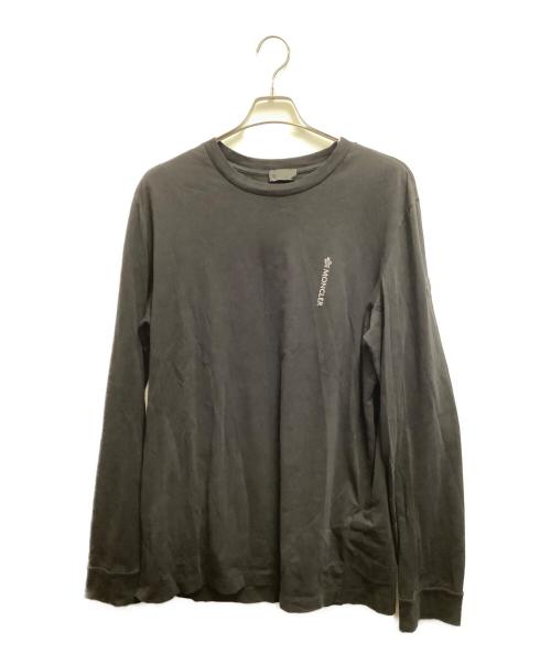 MONCLER（モンクレール）MONCLER (モンクレール) 長袖カットソー ブラック サイズ:XLの古着・服飾アイテム