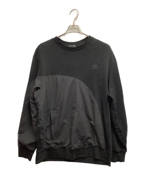 MONCLER（モンクレール）MONCLER (モンクレール) クルーネックスウェット ブラック サイズ:XXLの古着・服飾アイテム