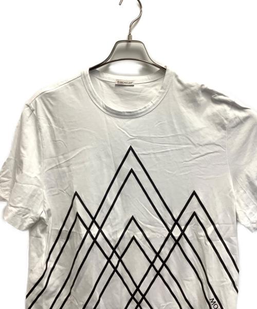 MONCLER（モンクレール）MONCLER (モンクレール) Tシャツ ホワイト サイズ:XXLの古着・服飾アイテム