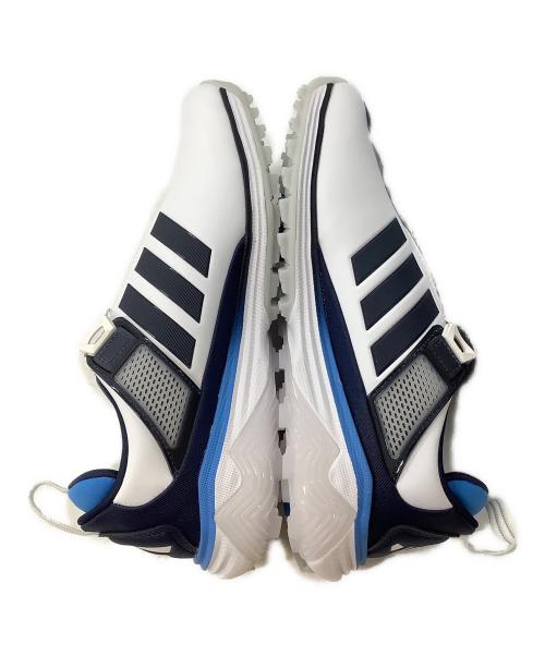 adidas（アディダス）adidas (アディダス) ゴルフシューズ ホワイト×ブルー サイズ:26㎝の古着・服飾アイテム
