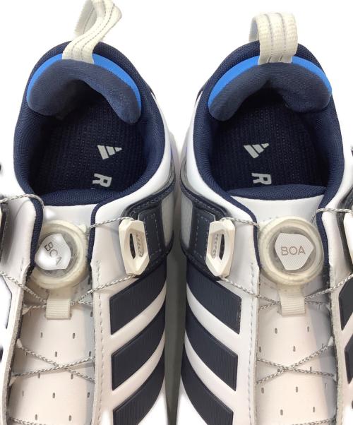 adidas（アディダス）adidas (アディダス) ゴルフシューズ ホワイト×ブルー サイズ:26㎝の古着・服飾アイテム
