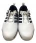 adidas (アディダス) ゴルフシューズ ホワイト×ブルー サイズ:26㎝：12000円