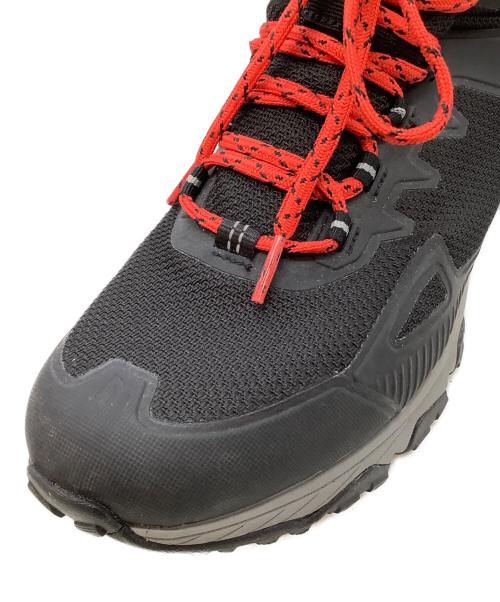 THE NORTH FACE（ザ ノース フェイス）THE NORTH FACE (ザ ノース フェイス) トレッキングブーツ ブラック×レッド サイズ:27㎝の古着・服飾アイテム