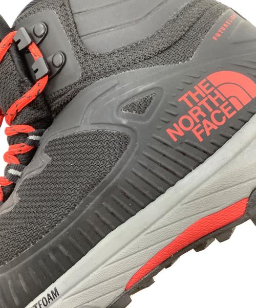 THE NORTH FACE（ザ ノース フェイス）THE NORTH FACE (ザ ノース フェイス) トレッキングブーツ ブラック×レッド サイズ:27㎝の古着・服飾アイテム