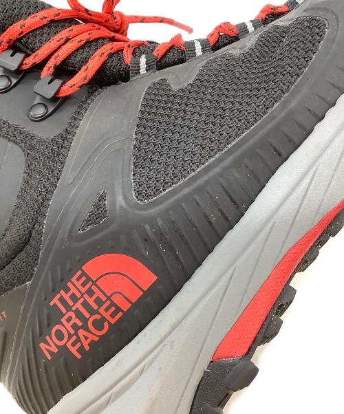 THE NORTH FACE（ザ ノース フェイス）THE NORTH FACE (ザ ノース フェイス) トレッキングブーツ ブラック×レッド サイズ:27㎝の古着・服飾アイテム