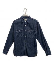 WAREHOUSE（ウエアハウス）の古着「長袖シャツ」｜インディゴ