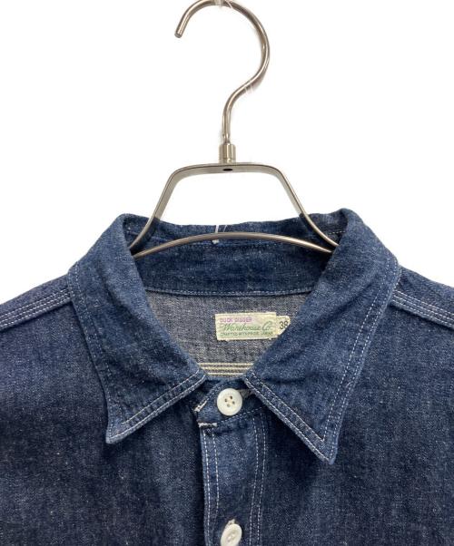 WAREHOUSE（ウエアハウス）WAREHOUSE (ウエアハウス) 長袖シャツ インディゴ サイズ:SIZE 38の古着・服飾アイテム