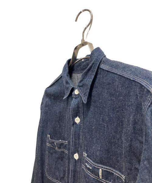 WAREHOUSE（ウエアハウス）WAREHOUSE (ウエアハウス) 長袖シャツ インディゴ サイズ:SIZE 38の古着・服飾アイテム