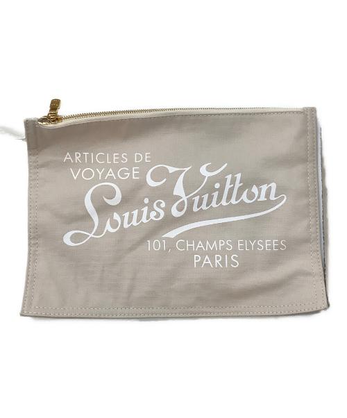 LOUIS VUITTON（ルイ ヴィトン）LOUIS VUITTON (ルイ ヴィトン) トートバッグ ベージュ×ホワイトの古着・服飾アイテム