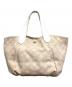 LOUIS VUITTON (ルイ ヴィトン) トートバッグ ベージュ×ホワイト：40000円