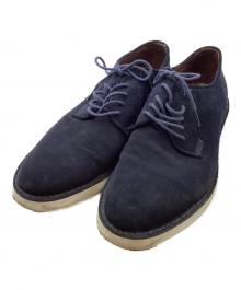 PARABOOT（パラブーツ）の古着「スウェードシューズ」｜ネイビー