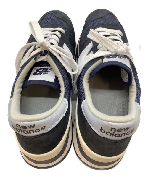 NEW BALANCE（ニューバランス）NEW BALANCE (ニューバランス) スニーカー ネイビー サイズ:26.5㎝の古着・服飾アイテム