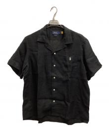 POLO RALPH LAUREN（ポロ・ラルフローレン）の古着「半袖シャツ」｜ブラック