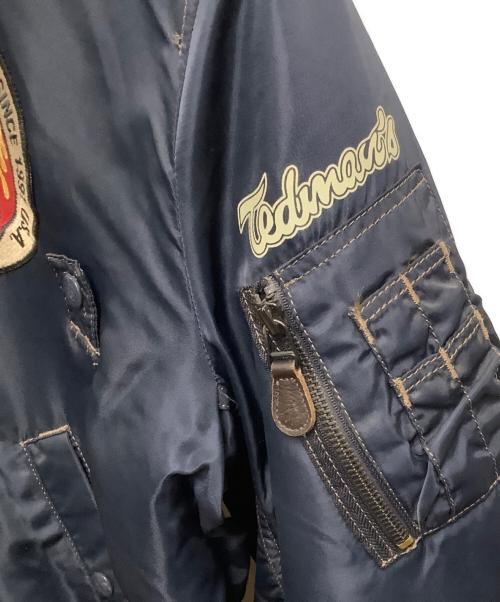 TEDMAN（テッドマン）TEDMAN (テッドマン) フライトジャケット ネイビー サイズ:Lの古着・服飾アイテム