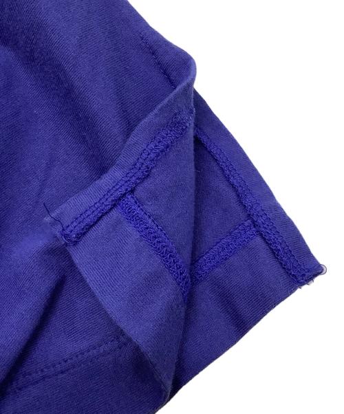 ISSEY MIYAKE（イッセイミヤケ）ISSEY MIYAKE (イッセイミヤケ) ノースリーブカットソー ブルー サイズ:FREEの古着・服飾アイテム