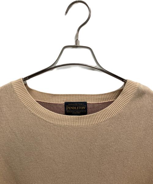 PENDLETON（ペンドルトン）PENDLETON (ペンドルトン) JOURNAL STANDARD (ジャーナルスタンダード) ニット ベージュ サイズ:Lの古着・服飾アイテム