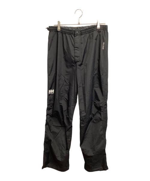HELLY HANSEN（ヘリーハンセン）HELLY HANSEN (ヘリーハンセン) ヘリーレインスーツ ブラック×カーキ サイズ:XLの古着・服飾アイテム