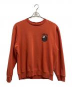 stussyステューシー）の古着「スウェット」｜オレンジ