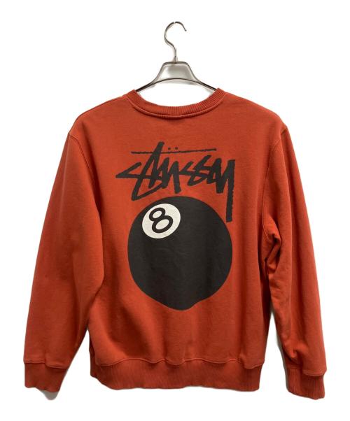 stussy（ステューシー）stussy (ステューシー) スウェット オレンジ サイズ:Lの古着・服飾アイテム